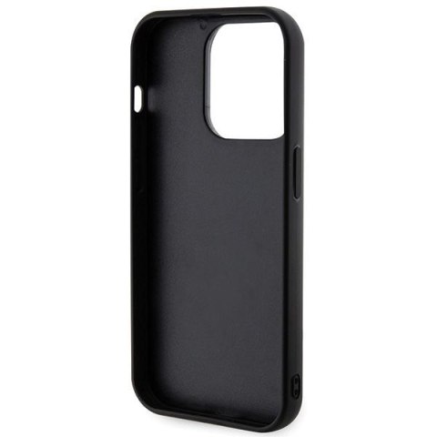 KARL LAGERFELD futerał do IPHONE 15 Pro Max KLHCP15X3DMBKCK (3D Logo Glitter) czarny