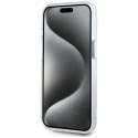 KARL LAGERFELD futerał do IPHONE 15 kompatybilny z MagSafe KLHMP15SHLSKIH (IML Metal K Head) biały