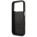 KARL LAGERFELD futerał do IPHONE 17 Pro kompatybilny z MagSafe KLHMP17LPSMLRKLK (PU Karl Pin) czarny
