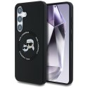 KARL LAGERFELD futerał do SAMSUNG S25 Plus KLHMS25MSKCHTCK (Magnetic Silicone Double Heads) czarny