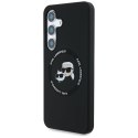 KARL LAGERFELD futerał do SAMSUNG S25 Plus KLHMS25MSKCHTCK (Magnetic Silicone Double Heads) czarny