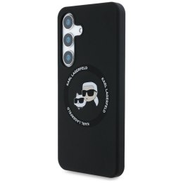 KARL LAGERFELD futerał do SAMSUNG S25 Plus KLHMS25MSKCHTCK (Magnetic Silicone Double Heads) czarny