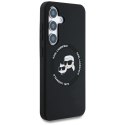KARL LAGERFELD futerał do SAMSUNG S25 Plus KLHMS25MSKCHTCK (Magnetic Silicone Double Heads) czarny