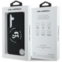 KARL LAGERFELD futerał do SAMSUNG S25 Plus KLHMS25MSKCHTCK (Magnetic Silicone Double Heads) czarny