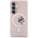 KARL LAGERFELD futerał do SAMSUNG S26 KLHMS26S6HCPSCP (Magnetic IML Peekaboo Choupette) różowy