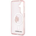 KARL LAGERFELD futerał do SAMSUNG S26 KLHMS26S6HCPSCP (Magnetic IML Peekaboo Choupette) różowy