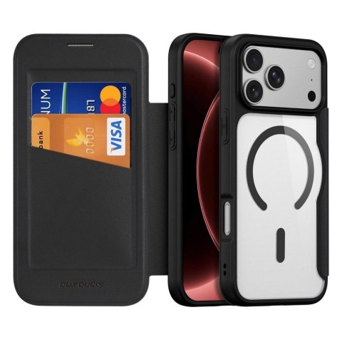 DUX DUCIS futerał SKIN X PRO kompatybilny z MagSafe do iPhone 18 Pro / 17 Pro (Open Ring Version) czarny