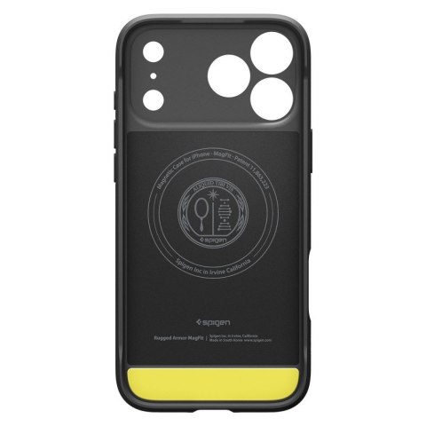 SPIGEN futerał RUGGED ARMOR kompatybliny z MagSafe do IPHONE 18 Pro / 17 Pro matte black