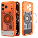 SPIGEN futerał ULTRA HYBRID kompatybliny z MagSafe do IPHONE 18 Pro / 17 Pro c-one tangerine