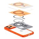 SPIGEN futerał ULTRA HYBRID kompatybliny z MagSafe do IPHONE 18 Pro / 17 Pro c-one tangerine