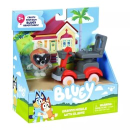 Bluey figurka Babcia Muffin + Babciomobil