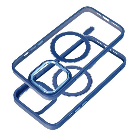 Etui na iPhone 18 Pro / 17 Pro Color Edge Mag Cover zgodne z MagSafe jasnoniebieskie