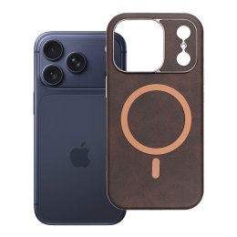 Etui na iPhone 18 Pro / 17 Pro Gentleman Mag Cover zgodne z MagSafe brązowe