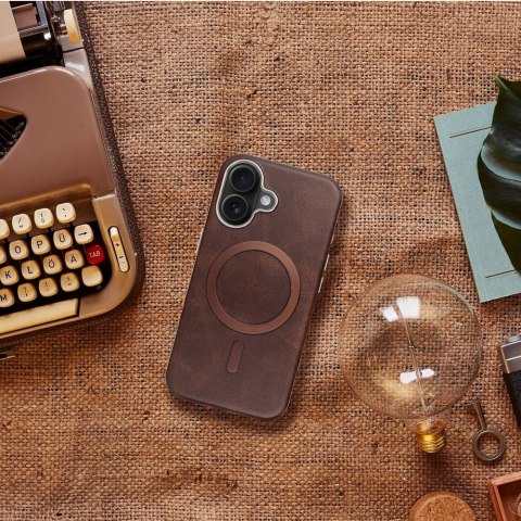 Etui na iPhone 18 Pro / 17 Pro Gentleman Mag Cover zgodne z MagSafe brązowe