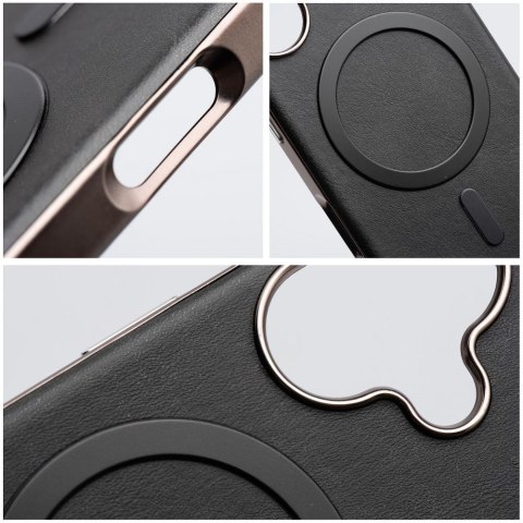 Etui na iPhone 18 Pro / 17 Pro Gentleman Mag Cover zgodne z MagSafe czarne