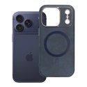 Etui na iPhone 18 Pro / 17 Pro Gentleman Mag Cover zgodne z MagSafe granatowe