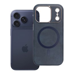 Etui na iPhone 18 Pro / 17 Pro Gentleman Mag Cover zgodne z MagSafe granatowe