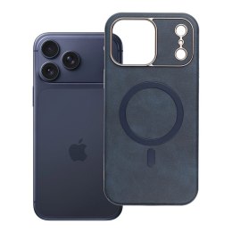 Etui na iPhone 18 Pro Max / 17 Pro Max Gentleman Mag Cover zgodne z MagSafe granatowe