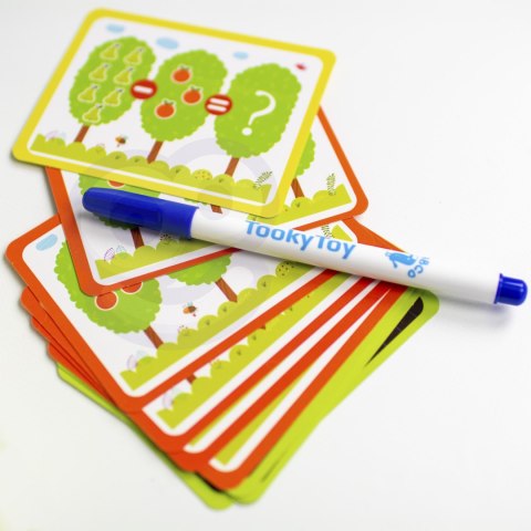TOOKY TOY Drewniana Gra Magnetyczna Układanka Montessori dla Dzieci