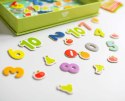 TOOKY TOY Drewniana Gra Magnetyczna Układanka Montessori dla Dzieci