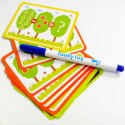 TOOKY TOY Drewniana Gra Magnetyczna Układanka Montessori dla Dzieci