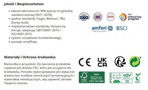 CLASSIC WORLD Drewniany Zestaw do Krojenia Warzyw
