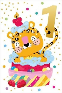 Karnet Urodziny - Birthday 1