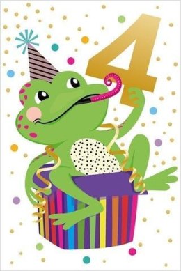 Karnet Urodziny - Birthday 4