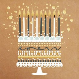Karnet Urodziny - Craft Cake