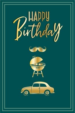 Karnet Urodziny - Stylish B-Day
