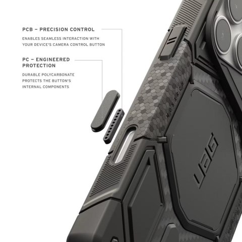UAG Urban Armor Gear futerał Monach Pro kompatybilny z MagSafe do IPHONE 18 Pro Max/17 Pro Max carbon fiber