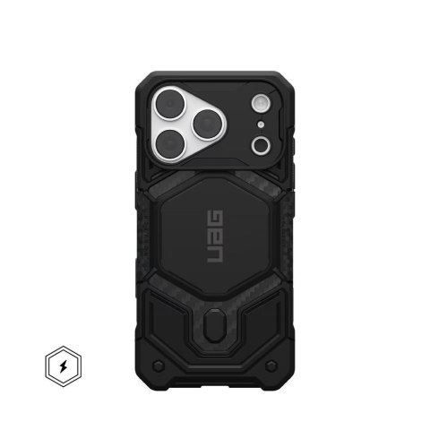 UAG Urban Armor Gear futerał Monach Pro kompatybilny z MagSafe do IPHONE 18 Pro/17 Pro carbon fiber