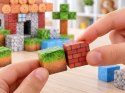 Klocki magnetycne CHATKA - konstrukcyjne sześciany i piksele 312ele ZA6350