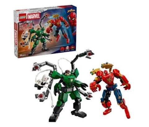 LEGO(R) SUPER HEROES 76338 Bitwa mechów: Spider-Man