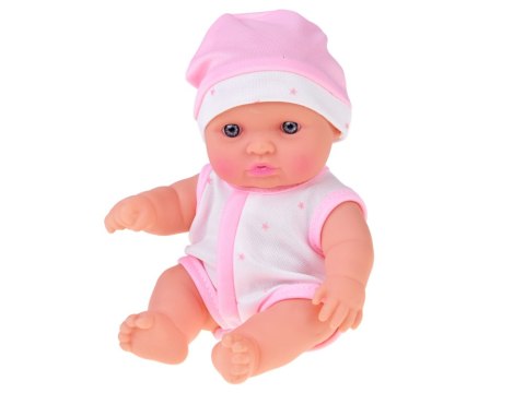 Lalka Bobas 20 cm w Nosidełku ze Smoczkiem Butelką i Akcesoriami ZA6332