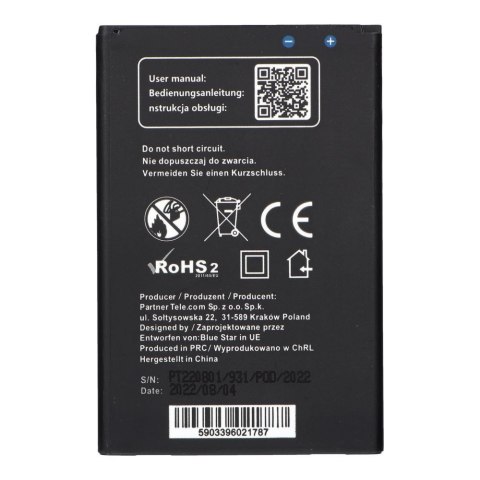 Bateria do LG K10 (2017) 2800 mAh Blue Star Premium