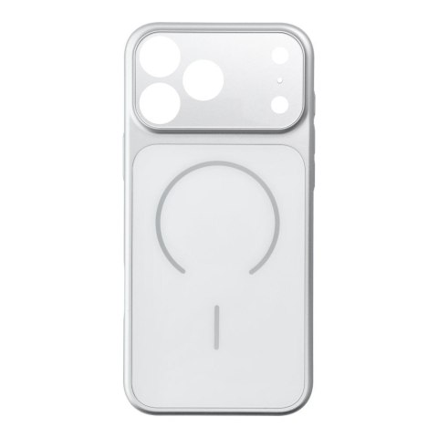 Etui na iPhone 18 Pro Max / 17 Pro Max Make 18 zgodne z MagSafe srebrne