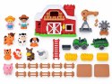 FARMA Otwierana stodoła z dźwiękiem + 10 figurek i traktor ZA6384