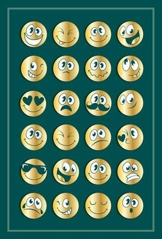 Karnet Urodziny - Stylish Faces