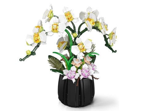 Klocki konstrukcyjne STORCZYK W DONICZCE - Kwiaty orchidea 1014+ele ZA6378