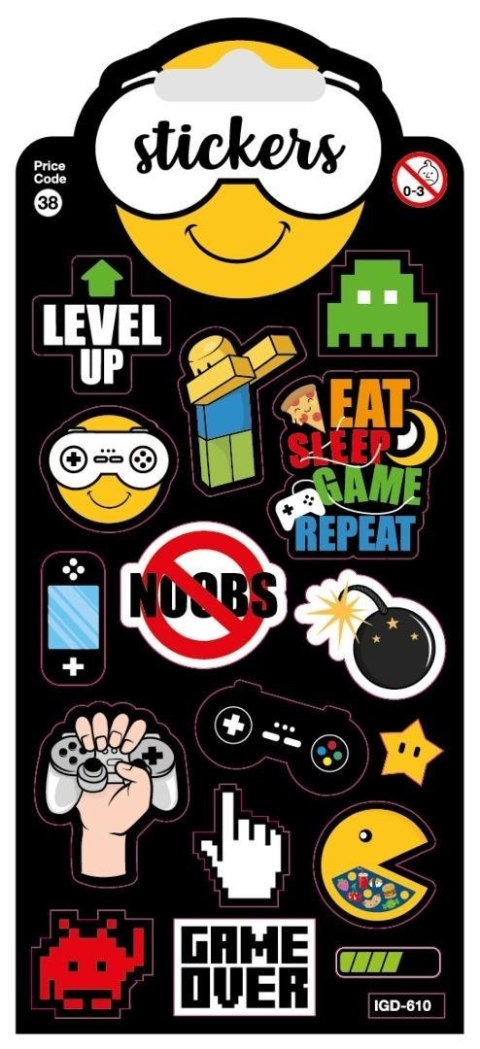 Naklejki - Video Game Icons