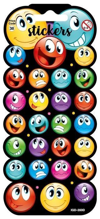 Naklejki pop-up - Faces