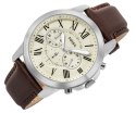 Zegarek Męski FOSSIL Grant Leather FS4735 + BOX