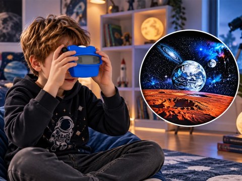 Okulary 3D KOSMOS stereoskop - 14 kosmicznych niesamowitych obrazków ZA6453