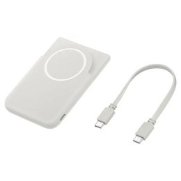 Oryginalny Powerbank Samsung Magnetic Wireless Battery Pack 15W/25W 5000mAh EB-U2500XJEGWW szary blister
