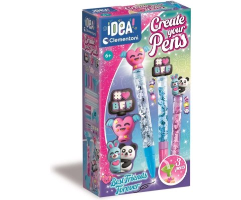 Clementoni 18162 Idea Mini Fabryka Długopisów - Najlepsi Przyjaciele
