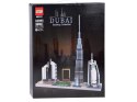 Klocki konstrukcyjne Wieżowce Dubaj - słynne budowle miasta 3000+ele ZA6269