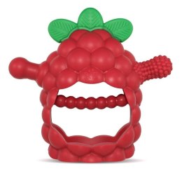 Gryzak silikonowy Razberry Grip czerwony