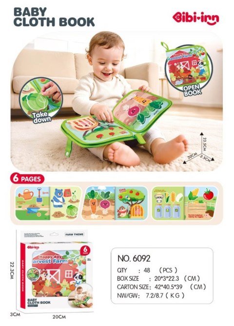 Sensoryczna Książeczka Dla Najmłodszych Edycja Farma