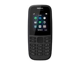 Telefon komórkowy Nokia 105 2019 2G Dual SIM czarny
